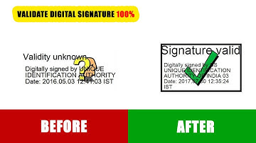 How to Validate DIGITAL SIGNATURE in any Certificate / PDF Documents | Verify Digital Signature