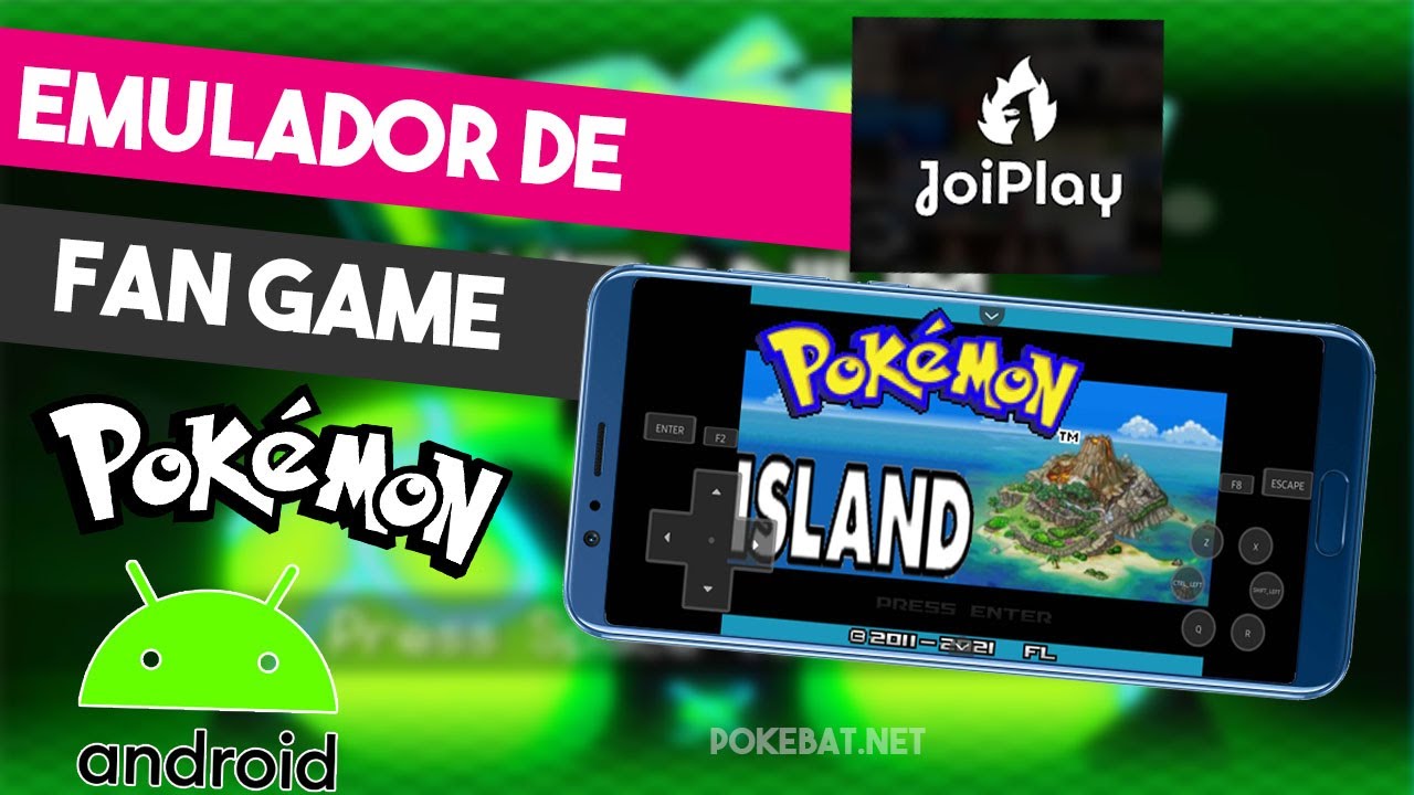 ◓ Tutorial JoiPlay: Como jogar FanGame de Pokémon no Celular?