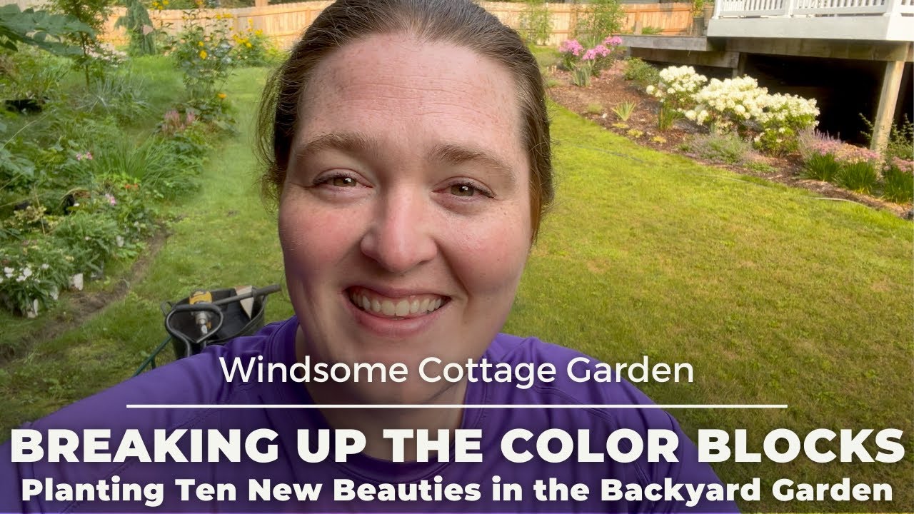 Breaking Up the Color Blocks: Planting Ten New Beauties in the Backyard