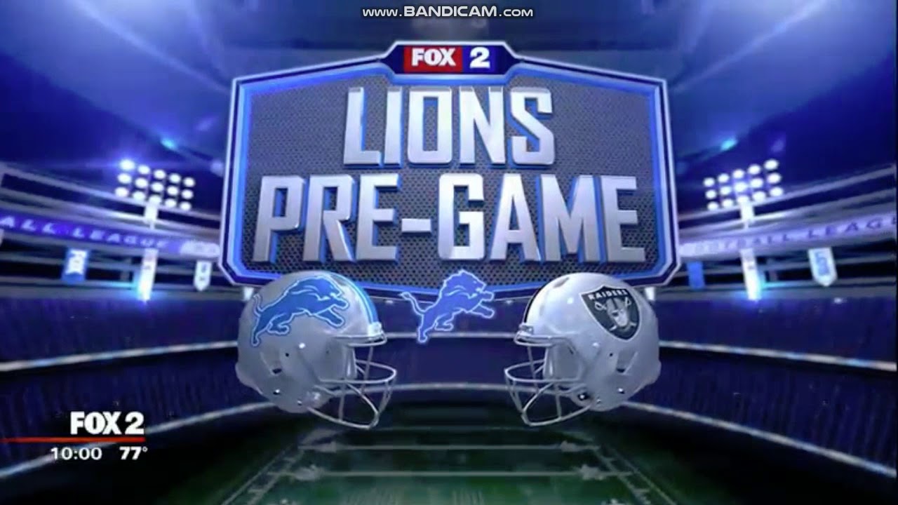 lions game on fox