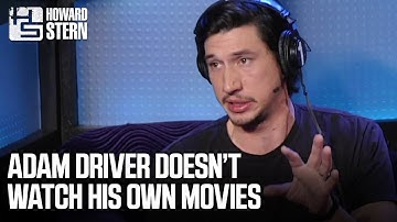 Adam Driver Doesn’t Watch His Own Movies (2015)
