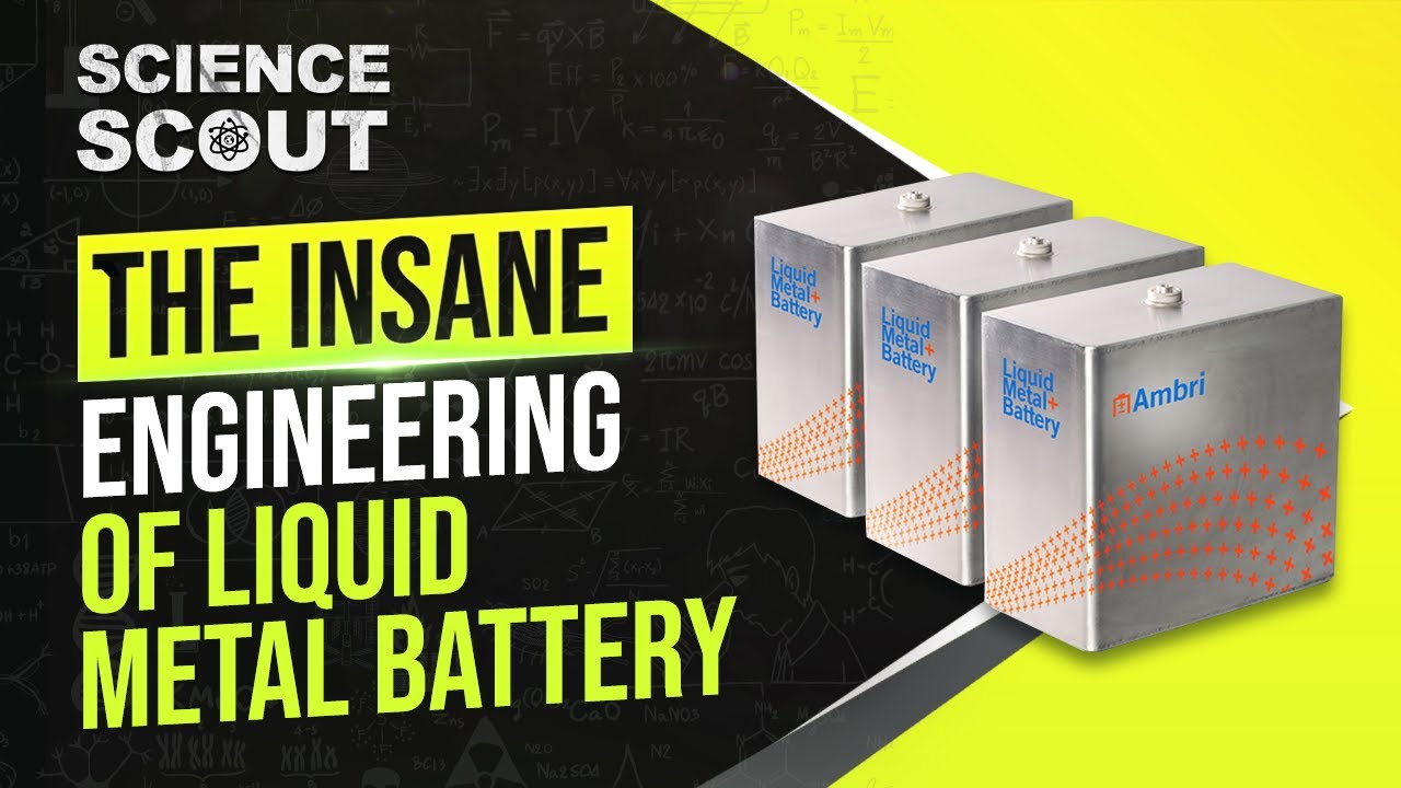 The insane engineering of liquid metal battery technologyHow does its