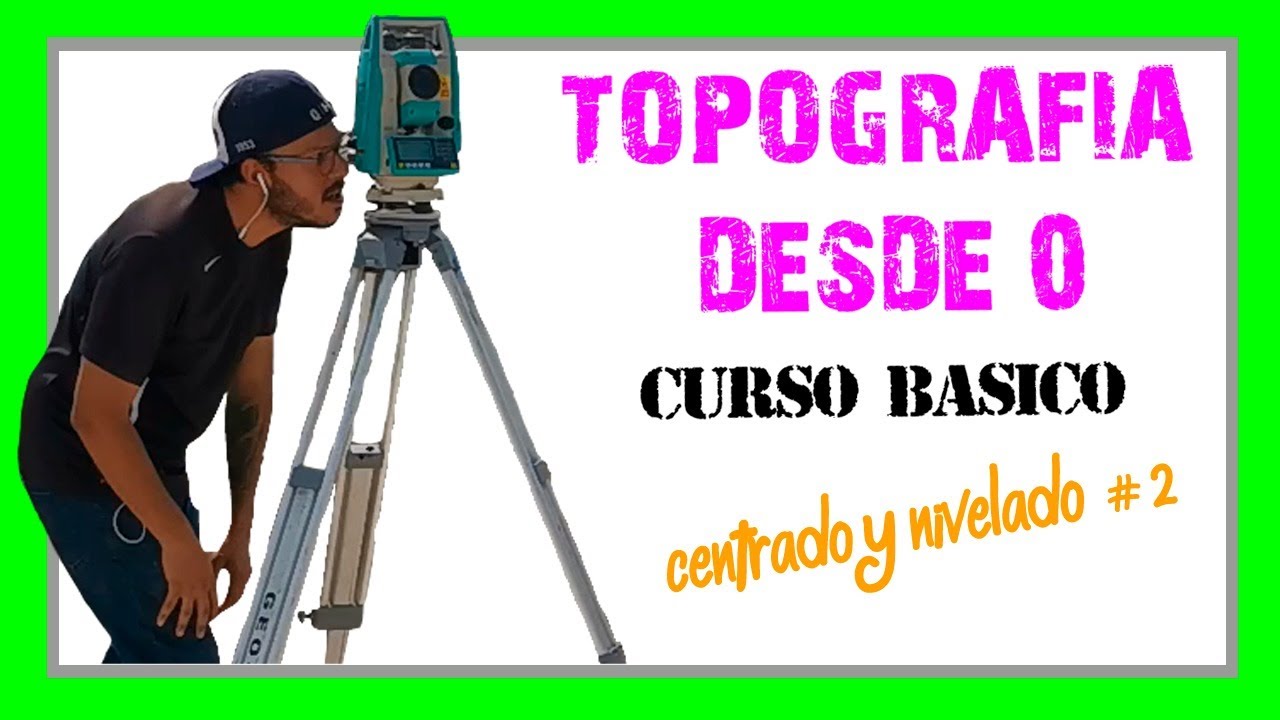 CENTRADO Y NIVELADO 😱😱 de ESTACIÓN TOTAL😍 para hacerlo en 2 MINUTOS 🤯😎