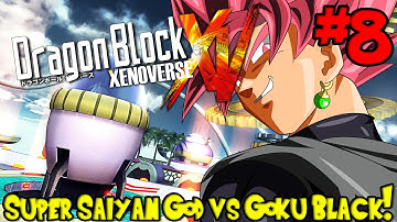 SUPER SAIYAN GOD VS GOKU BLACK! | Dragon Block Xenoverse (Minecraft DBC Server) - Episode 8