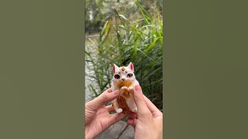 Introducing the Mercurian lucky cat, seamlessly blending cultural charm#luckycat #manekineko