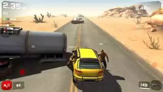 Zombie apocalypse driving video game race car game screenshot 5