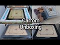 Precise elegant 20mm carrom  precise supreme carrommen unboxing  review aks carrom