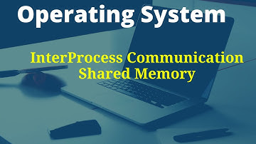 3.8  Interprocess Communication | Shared Memory System