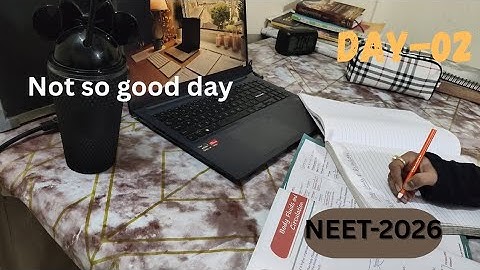 Day-02 | Covering My Entire  NEET Syllabus in 100 Days 💌#neet2026 