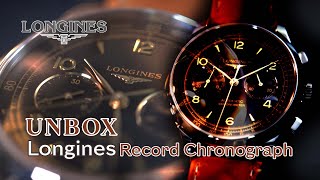 Longines Record Heritage Chronograph - the perfect gift for watch collectors!