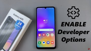 How To Enable Developer Options On Samsung Galaxy A05