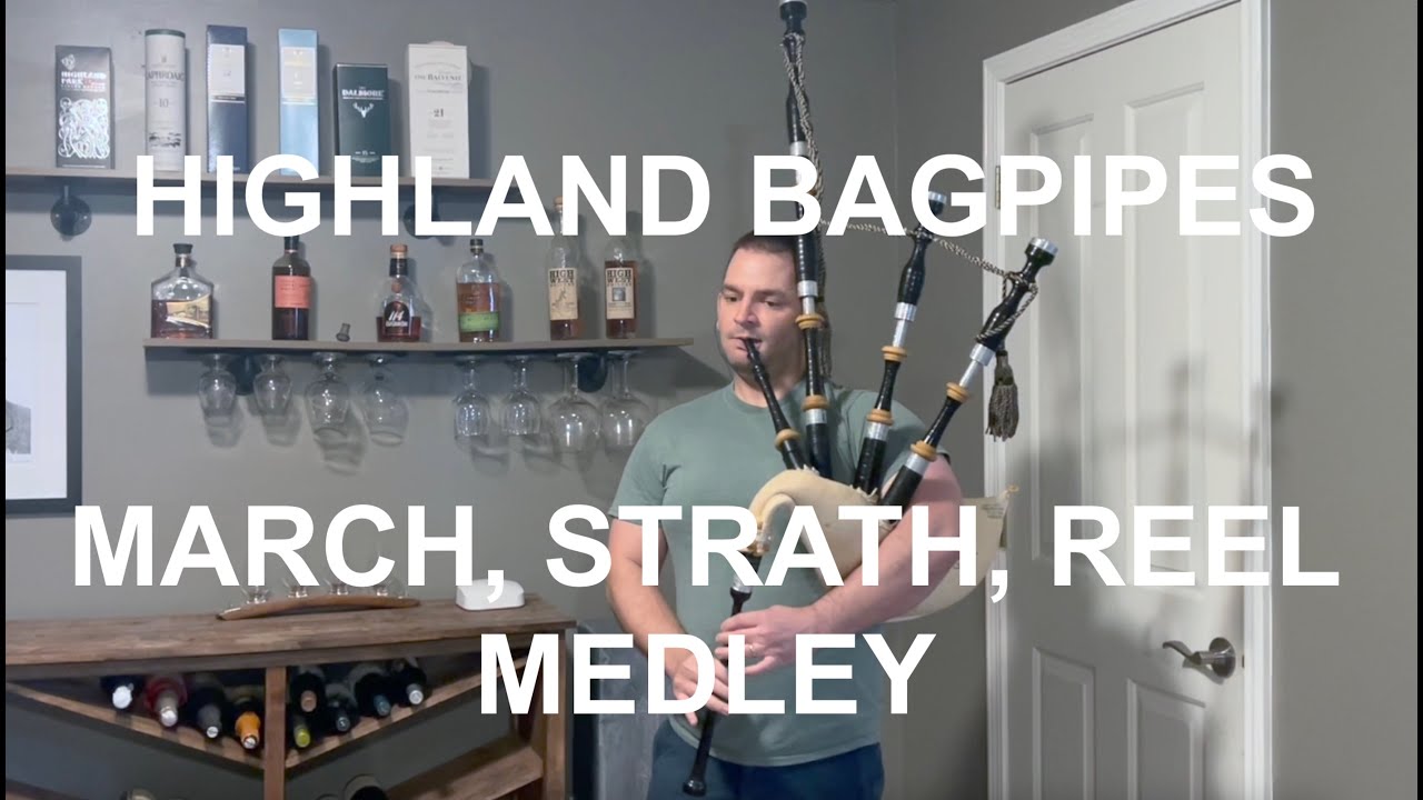 Highland Bagpipe Medley Battle of Waterloo, Bonnie Rideout, JF