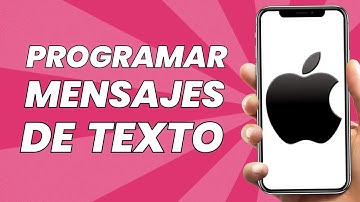 Cómo programar un mensaje de texto en iPhone?