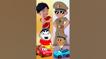 SINGHAM & TEAM 🆚 SHIVA WITH SHINCHAN TEAM #shorts #ragdolls #gta #disneyjunior