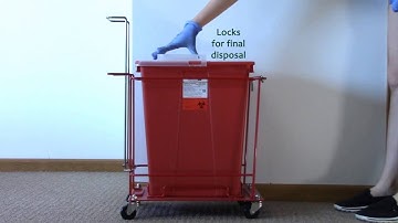 OakRidge Products: 8 Gallon Sharps Container