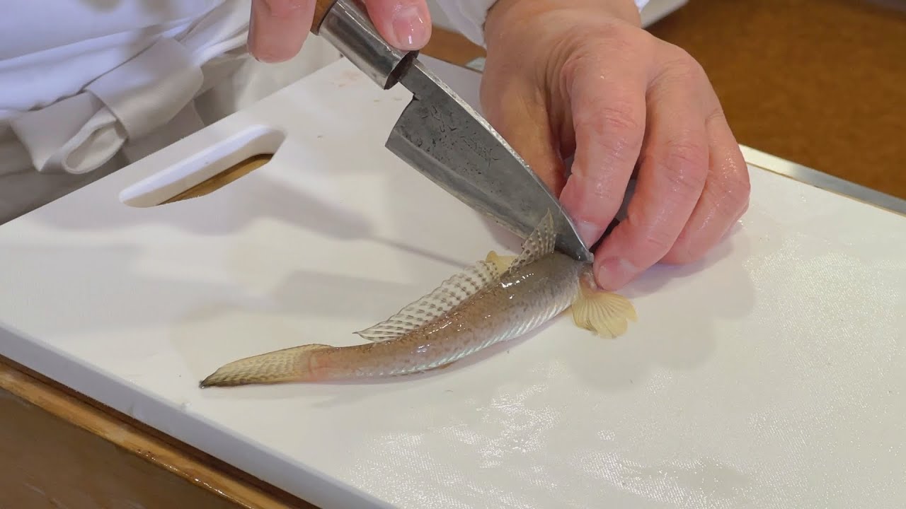日本の伝統食文化「ハゼの天ぷら」