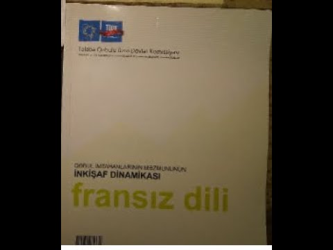 Fransiz dilli 2001 test banki dogru cavablari