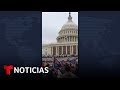 Piden al Congreso que difunda videos del asalto al Capitolio #Shorts | Noticias Telemundo