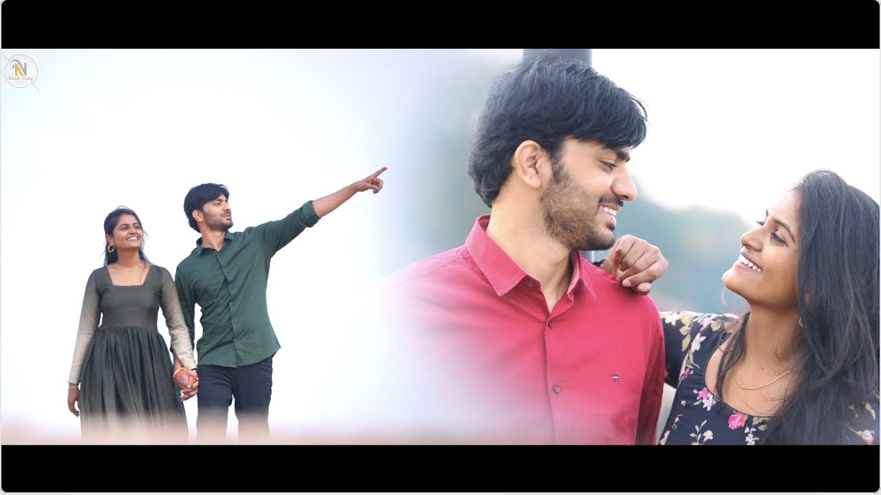 Indu Reddy Hrudayama Cover Song || Anoop Reddy + Indu Cinematic Pre Wedding 4K ...