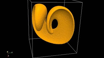 IsoAdvector test case: Smeared sphere