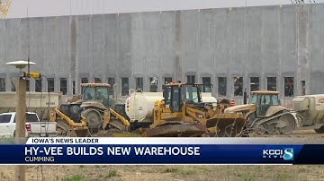 Construction underway on massive Hy-Vee distribution center