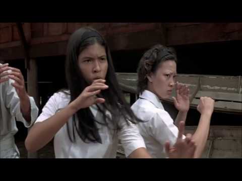 Girl Power - School girls kicking some serious butt - James Bond scene from Moonraker (1979)
