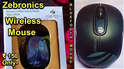 How To Connect Zebronics Bluetooth Mouse To Laptop || Zebronics Wireless || Mouse wireless 2.4 ghz