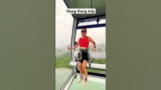 Full Crystal glass cable car adventure in Hong Kong #travel #foryou #adventure #hongkong