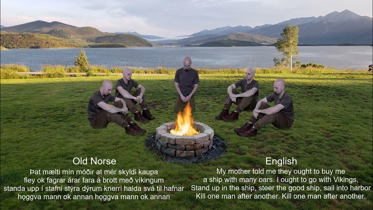 My Mother Told Me Lyrics In Old Norse Þat mælti mín móðir (My Mother Told Me | Old Norse version) - YouTube