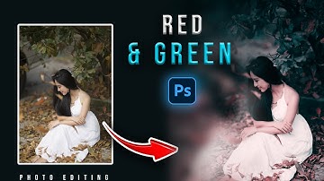 Red And Green Color Grading Effects in Photoshop |Photoshop Tutorial 2024