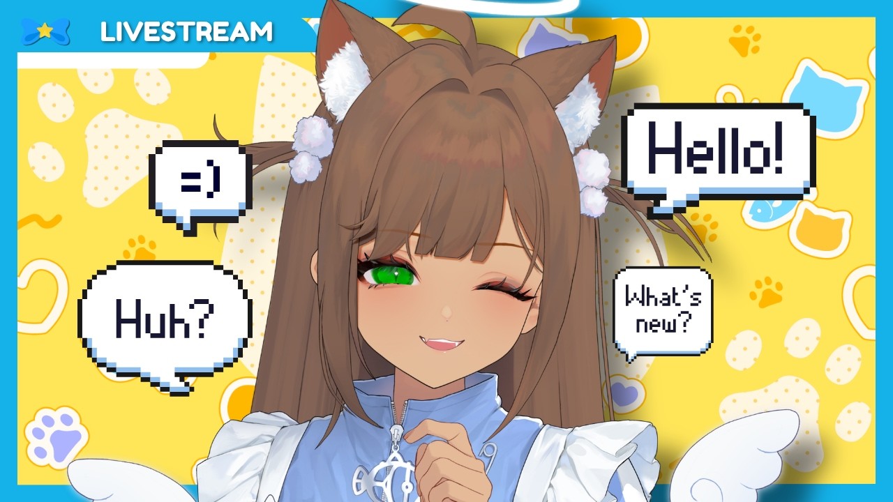 【LET'S CHAT】  i was offline for 2 weeks! what did i miss? 💭