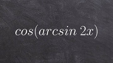 Evaluating the composition of inverse functions trigonometry