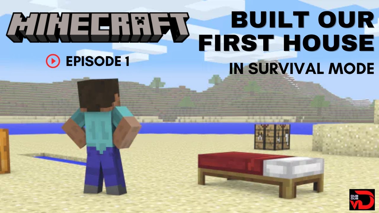 Finally built our first house in Minecraft Survival [ASGARD] Episode 1 ...
