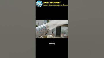 Efficient Fog Cannon for Dust Suppression in Construction Sites