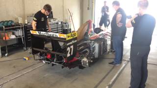 Ferrari F93A Fire up and gear check