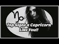 SIGNS A CAPRICORN LIKES YOU!! CAPRICORN FLIRTING STYLE BREAKDOWN! ❤️