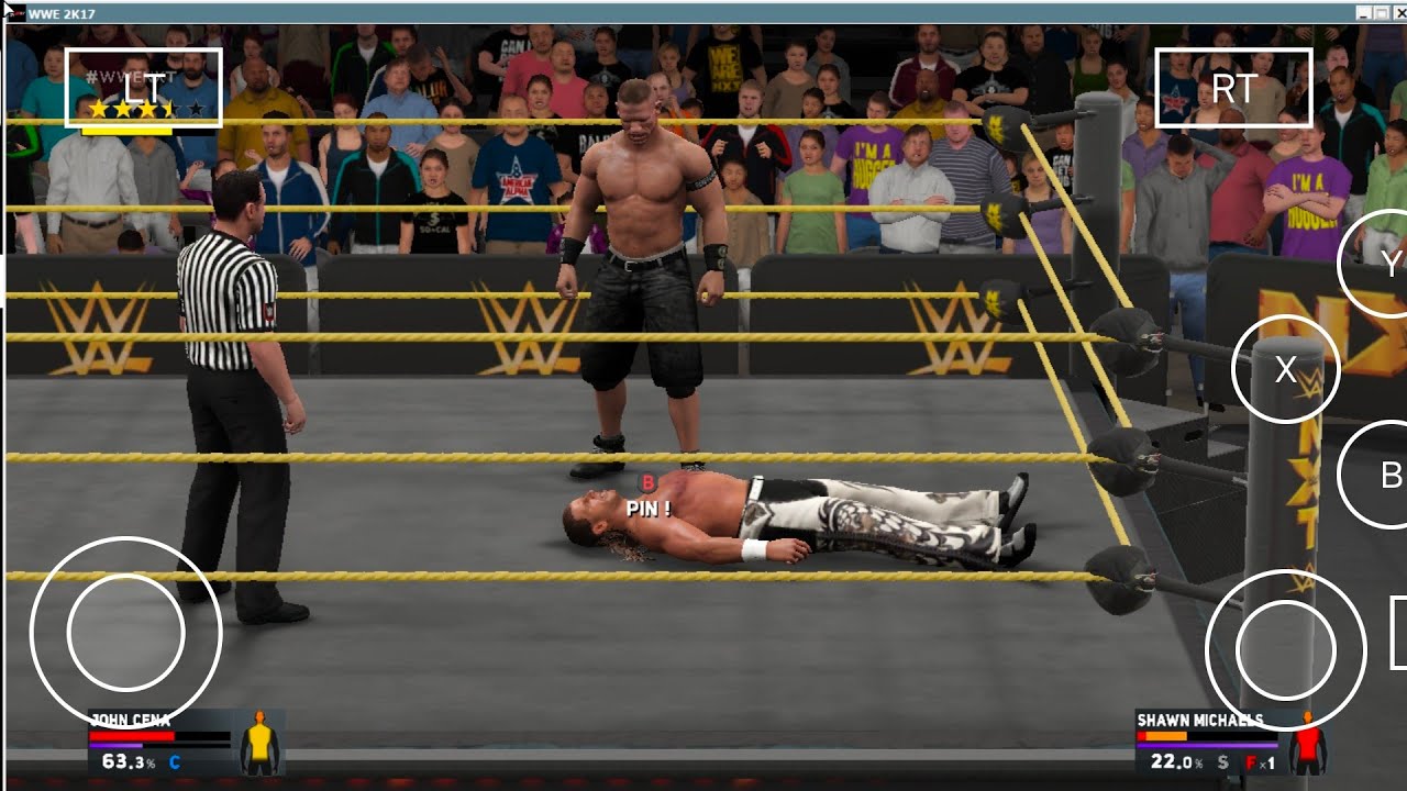 WWE 2K17 ANDROID RETRO JOHN CENA MOD YouTube