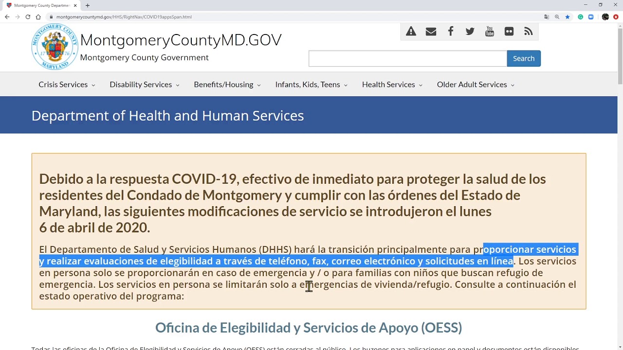 Como Aplicar Para Estampillas De Comida Montgomery County Maryland Como aplicar para estampillas de comida montgomery county maryland