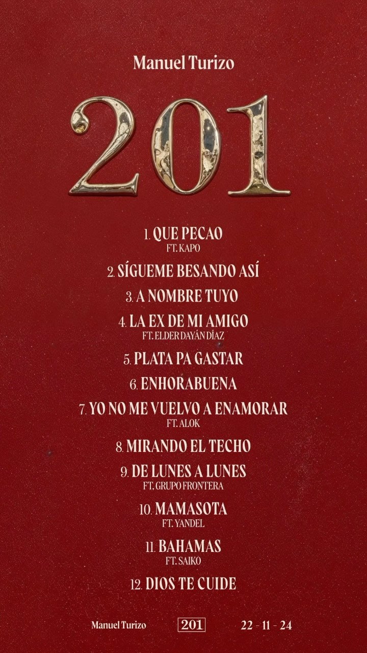 201 ?️ 22 de Noviembre ya es un hecho después de varios meses ?❤️‍? ya le puedes dar pre order