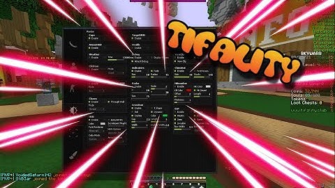 ZOOMING WITH TIFALITY CLIENT!? (HACKING ON HYPIXEL + NOOBCRAFT)