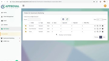 Approval Pipeline™ - Video 8  - Folder Summary  Location