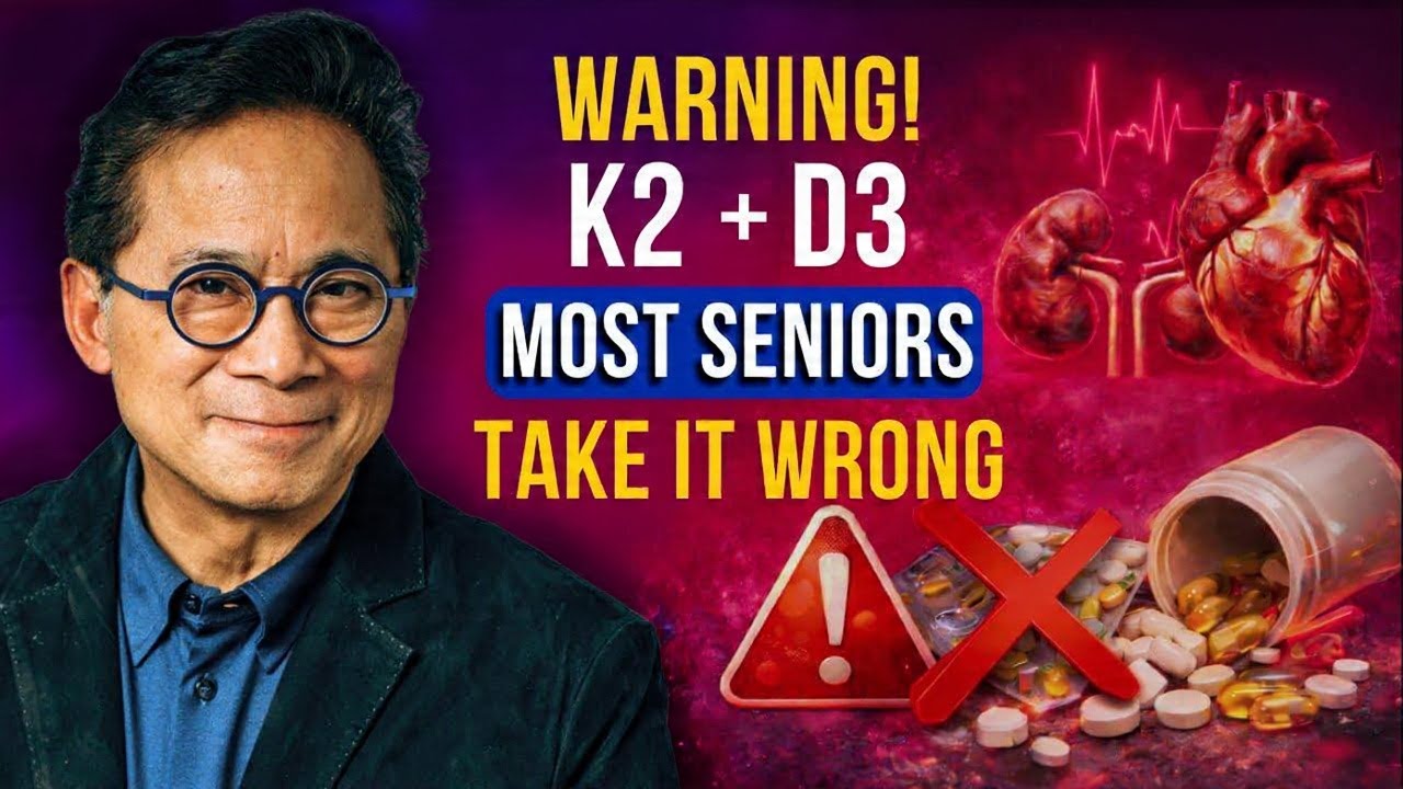 Warning! K2 + D3 for Seniors: Who Should AVOID It, Who Benefits, and When to Test | Senior Health