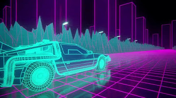 Retrowave - Blender EEVEE
