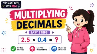 Multiplying Decimals Made Easy | Step-by-Step Method for Beginners #maths 