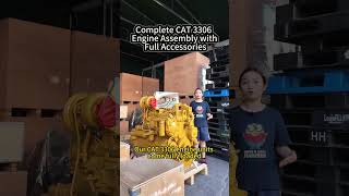 Complete CAT 3306 Engine Assembly with Full Accessories