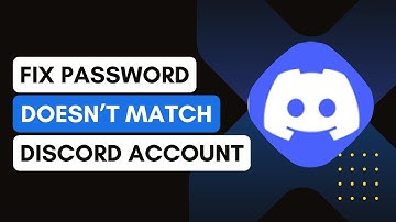 How To Fix Password Doesn’t Match On Discord | Discord Password Not Working !