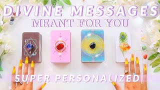 These Divine Messages Were MEANT.FOR.YOU.✨(Pick A Card)✨Tarot Reading✨Highly Personalized!
