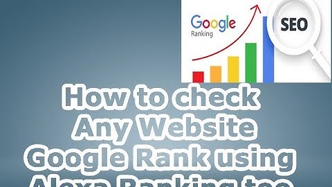 How to check Any Website Google Rank using  Alexa Ranking tool || New 2020 ||Tricky Helpers