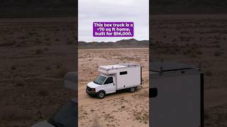 Their fabulous apartment is hidden inside a BOX TRUCK! #shorts