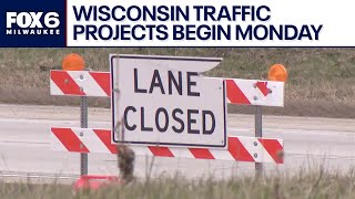Wisconsin I-41, I-94 construction projects begin Monday | FOX6 News Milwaukee